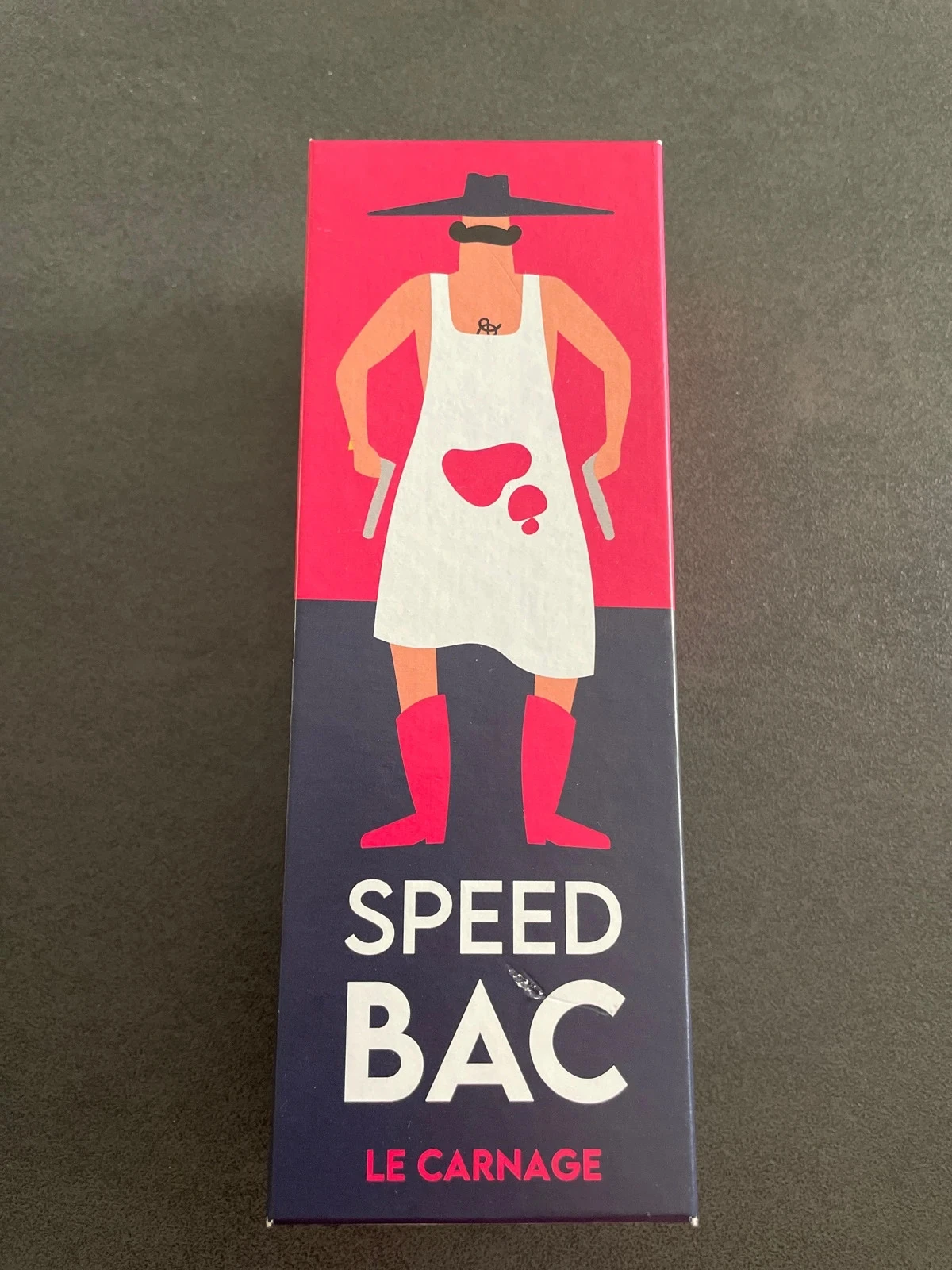 Jeu speed bac le carnage famille